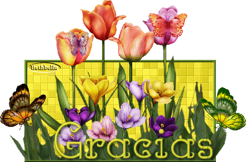 Résultat de recherche d'images pour "Gifs Gracias con flores"